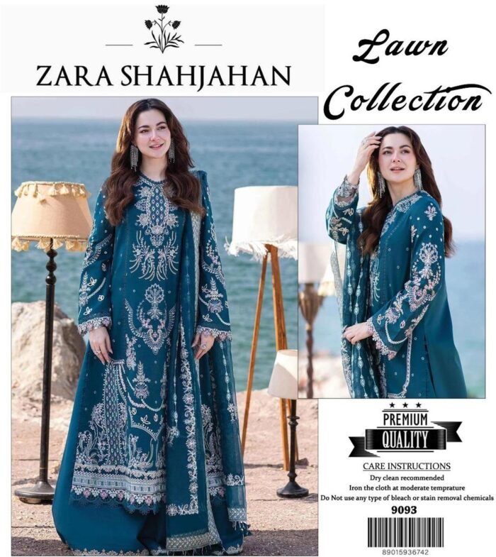 3 Pcs Women's Unstitched Printed Suit