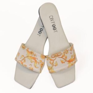 Women's Rexine Casual Flats - Beige